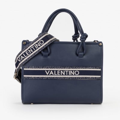 Foto van Valentino Dames Tas Blauw VBS9ZW04/002 Aella Shopping Bag