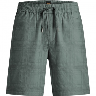 Foto van Boss Heren Korte Broek Groen 50559371/076 Sandrew