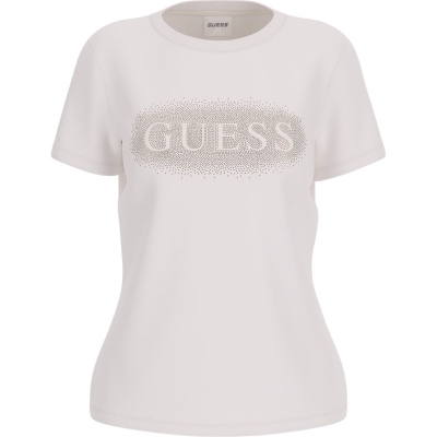 Foto van Guess Dames T-shirt Wit V5YI08-J1314/Wht Ingrid