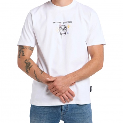 Foto van Carlo Colucci Heren T-shirt Wit C2036/29