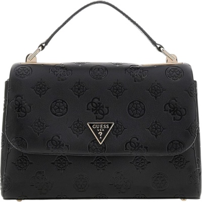 Foto van Guess Dames Tas Zwart HWPD7764200/Blo Tisha Top Handle Flap