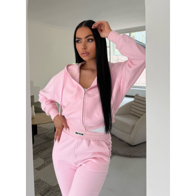 Foto van Unique The Label Dames Vest Roze 2504-07/Pink Molly