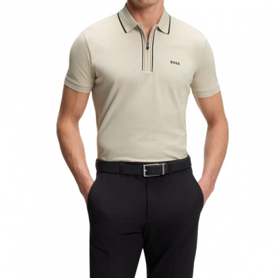 Foto van Boss Heren Polo Bruin 50555698/273 Philix Goc