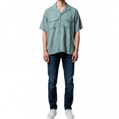 Moose Knuckles Heren Overshirt Groen M16MT718H/1909 The Bay Shirt Foto van Moose Knuckles Heren Overshirt Groen M16MT718H/1909 The Bay Shirt