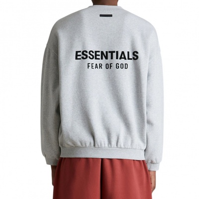 Foto van Fear Of God Trui Grijs Crewneck Light Heather