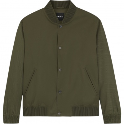 Foto van Boss Heren Jas Groen 50564412/347 H-Covor