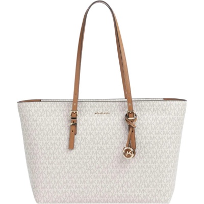 Michael Kors Dames Tas Bruin 30T5GQNT9B/149 Quinn Tote Foto van Michael Kors Dames Tas Bruin 30T5GQNT9B/149 Quinn Tote
