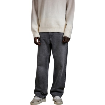 The Couture Club Heren Jeans Grijs TCCM3164 Skater Foto van The Couture Club Heren Jeans Grijs TCCM3164 Skater