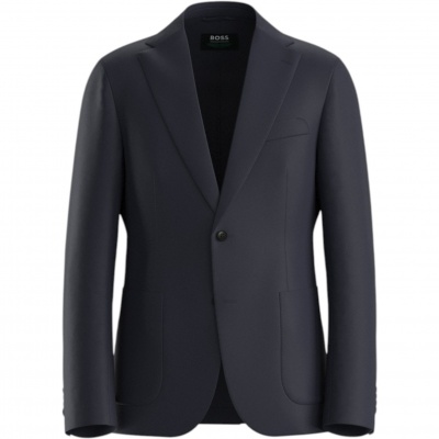 Foto van Boss Heren Jas Blauw 50556844/404 C Hanry Am