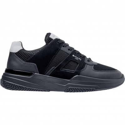 Foto van Mallet London Heren Sneaker Zwart TE3070BLKICE Marquess