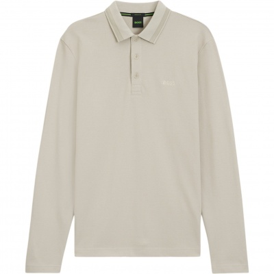 Foto van Boss Heren Polo Bruin 50536609/275 Plisy