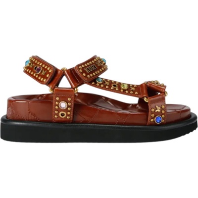 Foto van Kurt Geiger Dames Sandaal Bruin 4461639109/39 Orson