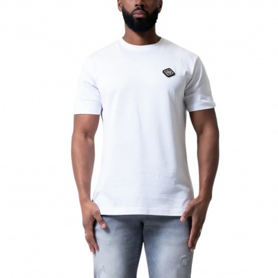 Foto van Xplct Heren T-shirt Wit XPL-2507-13/110 Plate tee