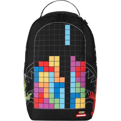 Sprayground Tas Multi 910B7353 Money Bears Tetris Foto van Sprayground Tas Multi 910B7353 Money Bears Tetris