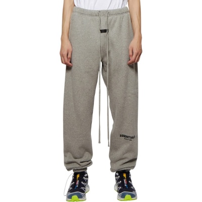 Foto van Fear Of God Heren Broek Grijs Dark Oatmeal Pants
