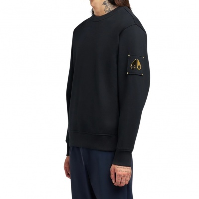 Foto van Moose Knuckles Heren Trui Zwart M35MS673G/292 Snyder Crew