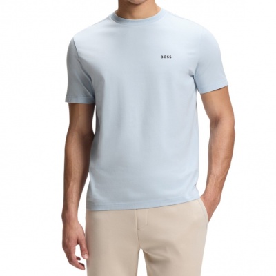 Foto van Boss Heren T-Shirt Blauw 50506373/460