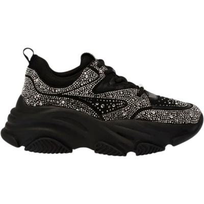 Foto van Steve Madden Dames Sneaker Zwart SM19000082/915 Privy
