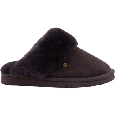 Foto van Warmbat Dames Pantoffel Bruin FLS3210/65 Flurry