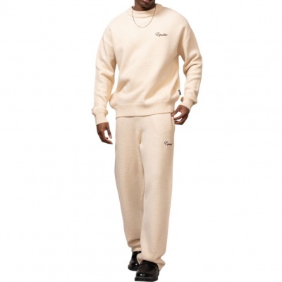 Foto van Equalite Heren Broek Wit EQ.25.8.7.4/110 Fluffy Knit Pants