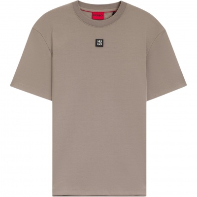 Foto van Boss Heren T-Shirt Bruin 50505201/237 Dalile