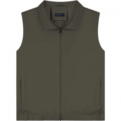 Tria d'Oro Heren Bodywarmer M-SS25-BW/Olive Bodywarmer Foto van Tria d'Oro Heren Bodywarmer M-SS25-BW/Olive Bodywarmer