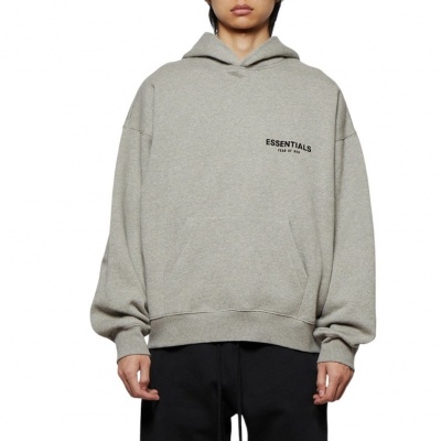 Foto van Fear Of God Heren Trui Grijs Dark Oatmeal Hoodie