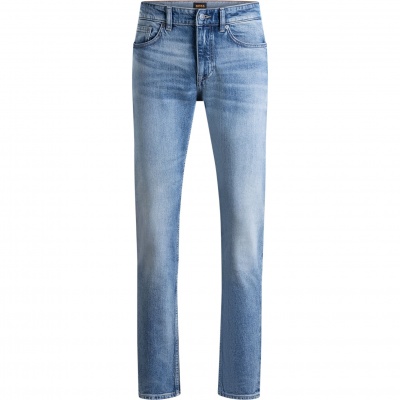 Boss Heren Jeans Blauw 50553396/437 Delaware Foto van Boss Heren Jeans Blauw 50553396/437 Delaware