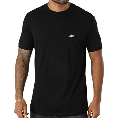 Foto van Armani Exchange Heren T-shirt Zwart XM001568-AF10358/UC001