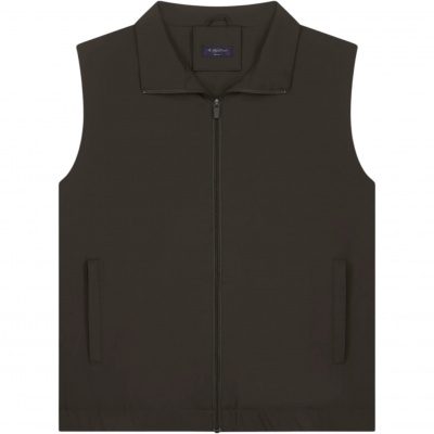 Foto van Tria d'Oro Heren Bodywarmer Bruin M-BW/Brwn