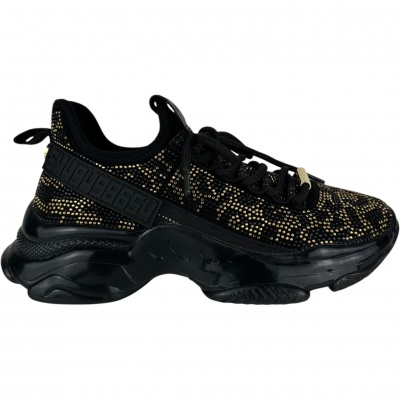 Foto van Steve Madden Dames Sneakers Zwart SM11003512/363 Maxilla-S
