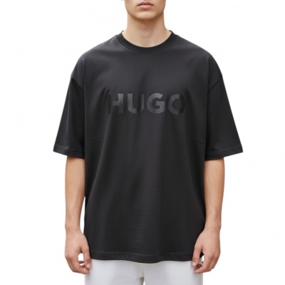 Boss Heren T-Shirt Zwart 50525765/001 Dinkee Foto van Boss Heren T-Shirt Zwart 50525765/001 Dinkee