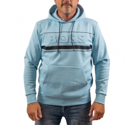 Foto van Boss Heren Trui Blauw 50545244/455 Soody Zone