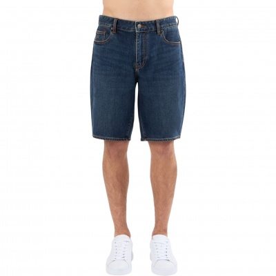 Foto van Armani Exchange Heren Korte Broek Blauw XM000073-AF24463/MB001