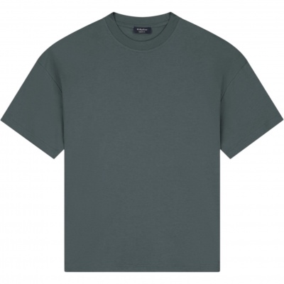 Foto van Tria D'oro Heren T-shirt Grijs LFT/DGREY Loose Fit 