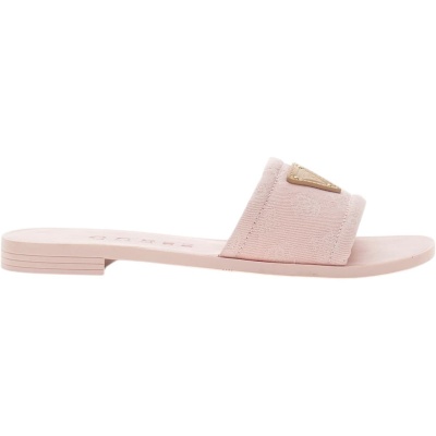 Foto van Guess Dames Slipper Roze FLJELS-DEN03/PINK Elysone