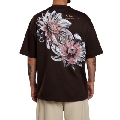 Foto van Aeden Heren T-Shirt Bruin A22243131/206 Chromer