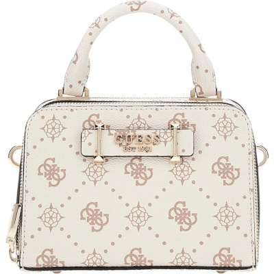 Foto van Guess Dames Tas Bruin HWGP9890760/Vno Silia Mini Satchel
