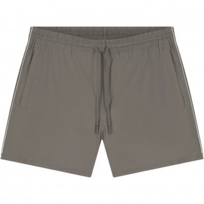 Tria D'Oro Heren Korte Broek Bruin TSWSH/TAU Travel Swimshort Piped Foto van Tria D'Oro Heren Korte Broek Bruin TSWSH/TAU Travel Swimshort Piped