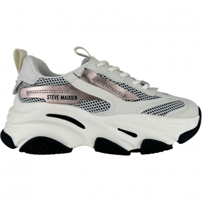 Foto van Steve Madden Dames Sneakers Wit SM19000033/WGB Possession-E