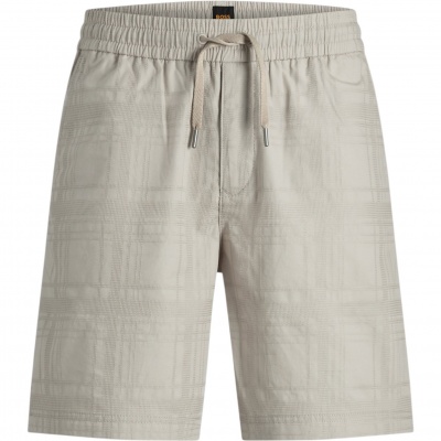 Foto van Boss Heren Korte Broek Grijs 50559371/070 Sandrew