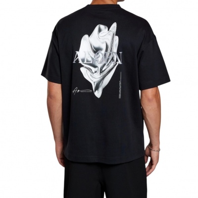 Foto van Aeden Heren T-shirt Zwart A22243066/1 Mickey Tee