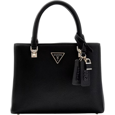 Foto van Guess Dames Tas Zwart HWZG96-72050/BLA Noelle Satchel