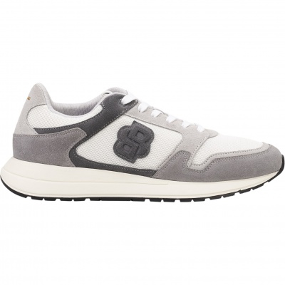 Foto van Boss Heren Sneakers Wit 50554612/061 Vinston Runn Sdmebb
