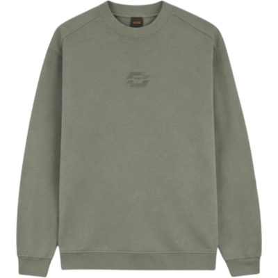 Foto van Boss Heren Trui Groen 50559151/076 We Techno