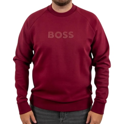 Foto van Boss Heren Trui Rood 50565307/654 Salbo