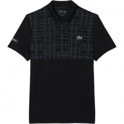 Foto van Lacoste Heren Polo Zwart DH4777/031