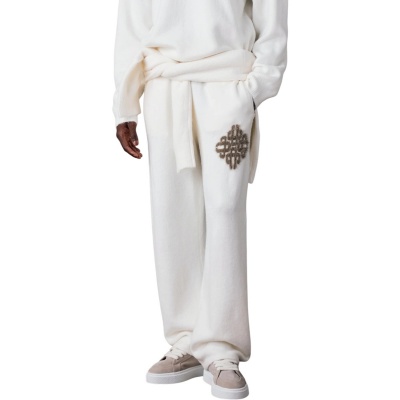Foto van The Couture Club Heren Broek Wit TCCM3372 Fluffy