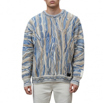 Foto van Carlo Colucci Heren Trui Multi C12509/151