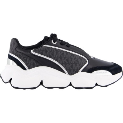 Foto van Michael Kors Dames Sneaker Zwart 43F5RNFS1S/001 Renny Trainer